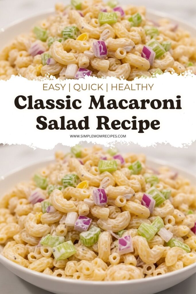 Classic Macaroni Salad Recipe