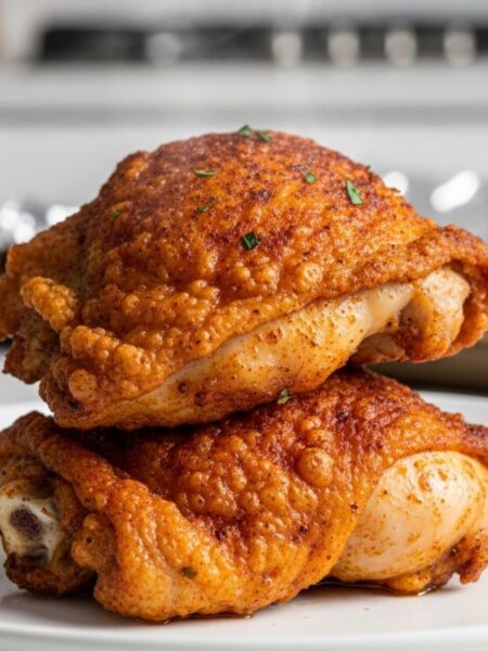 Crispy Baked Keto Chicken Thighs Recipe