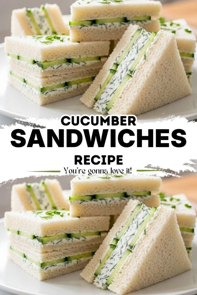 Cucumber Sandwiches Recipe