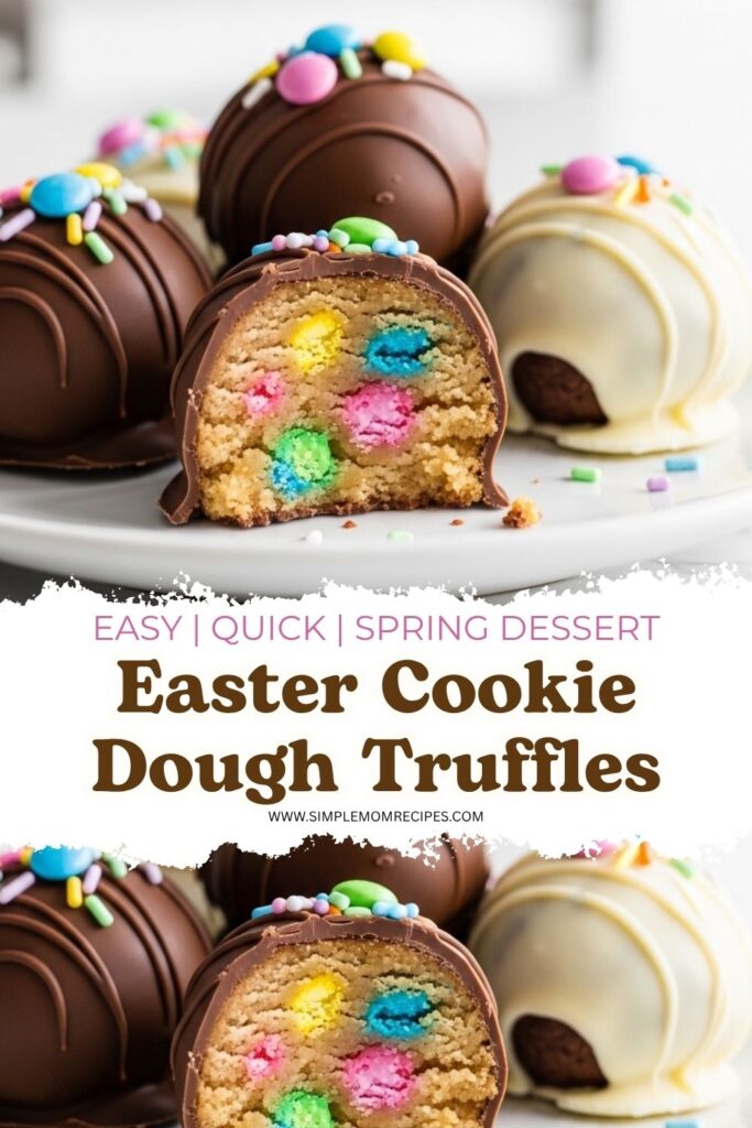 Easter Cookie Dough Truffles Recipe