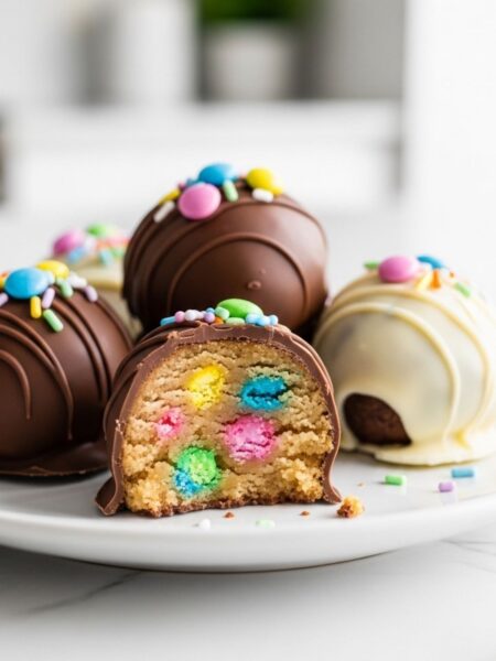 Easter Cookie Dough Truffles Recipe