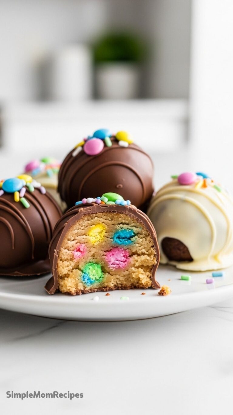Easter Cookie Dough Truffles Recipe
