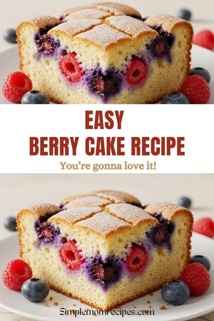 Easy Berry Cake Recipe