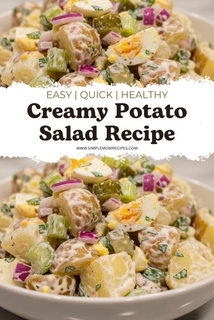 Easy Creamy Potato Salad Recipe