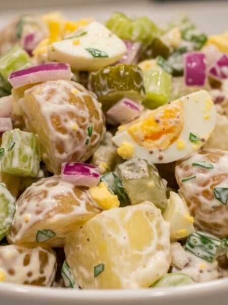 Easy Creamy Potato Salad Recipe