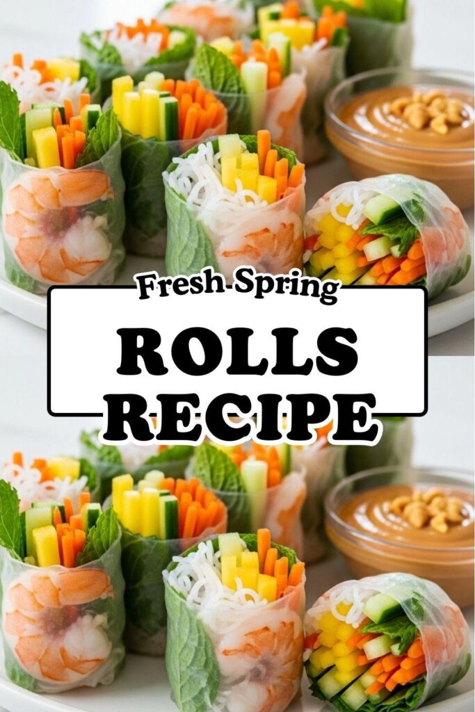 Fresh Spring Rolls Recipe