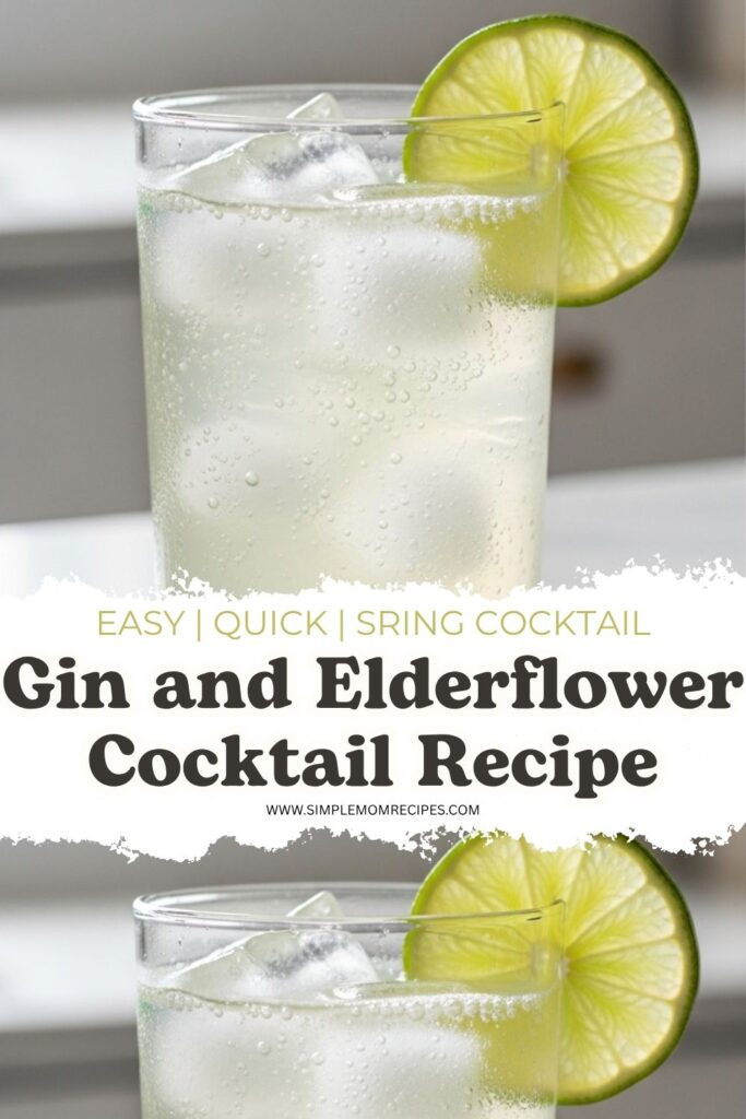 Gin and Elderflower Cocktail Recipe
