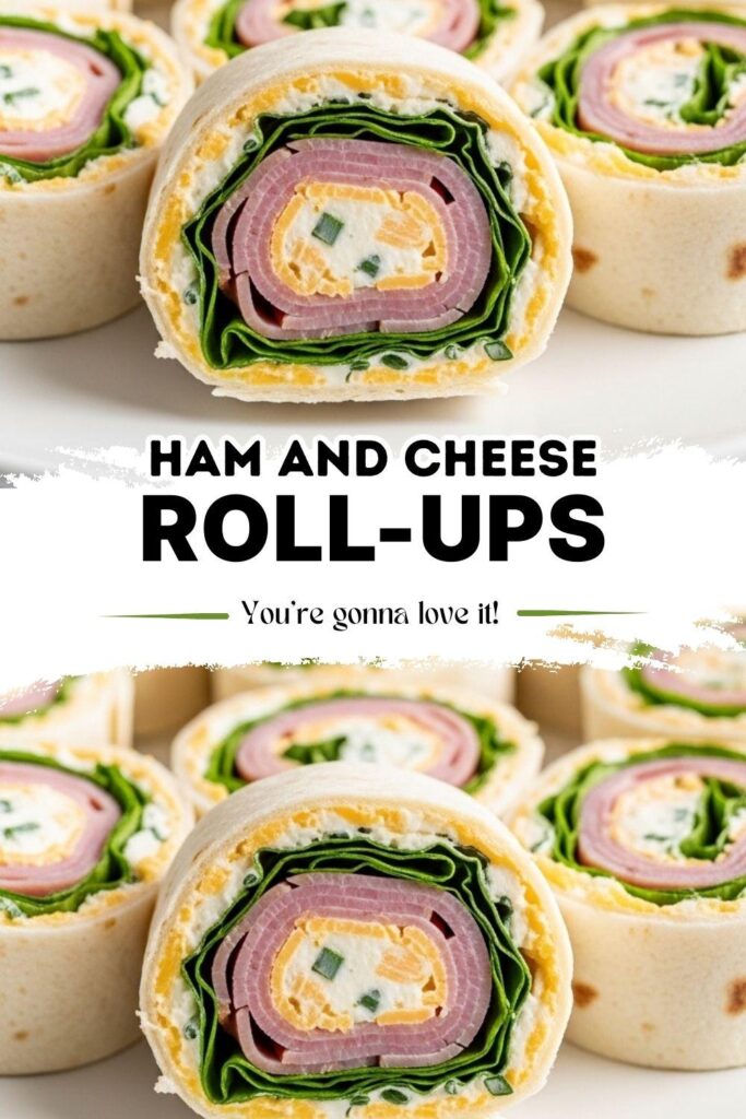 Ham and Cheese Roll Ups Recipe