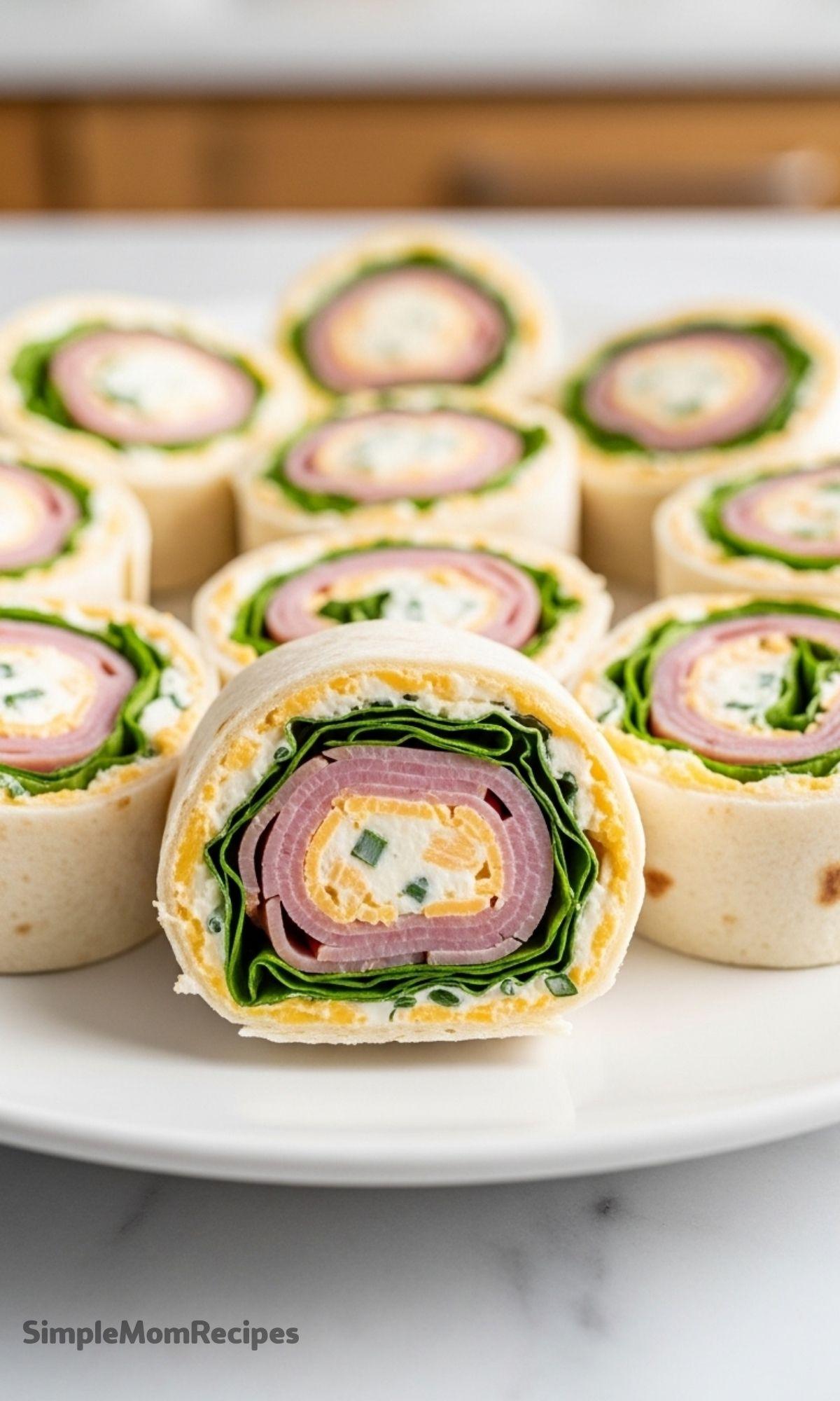 Ham and Cheese Roll Ups Recipe