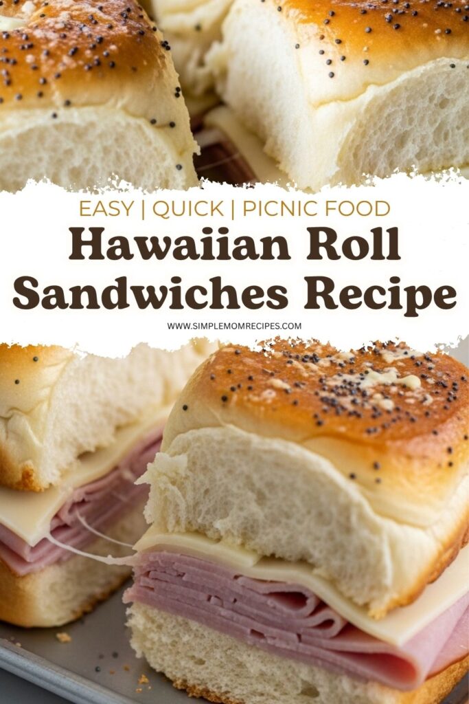 Hawaiian Roll Sandwiches Recipe