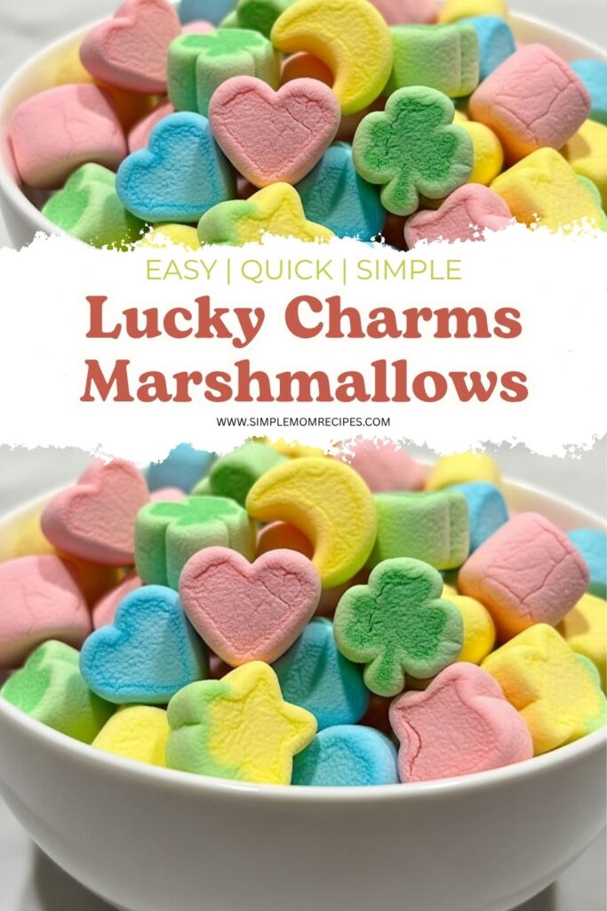 Homemade Lucky Charms Marshmallows Recipe