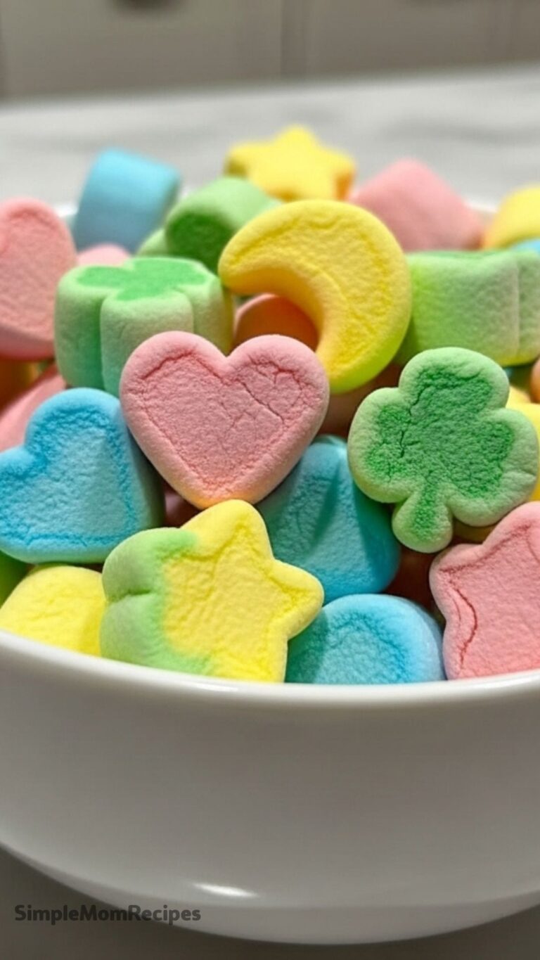 Homemade Lucky Charms Marshmallows Recipe