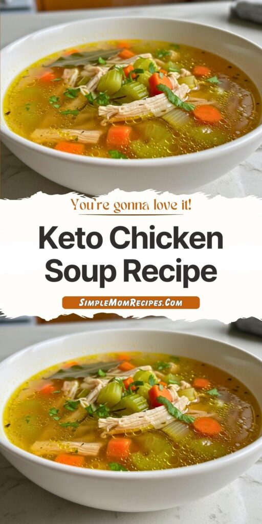 Keto Chicken Soup Recipe