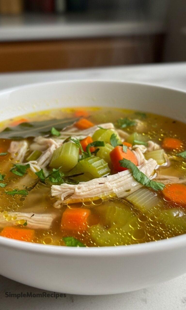 Keto Chicken Soup Recipe