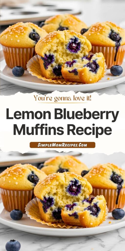 Lemon Blueberry Muffins Recipe
