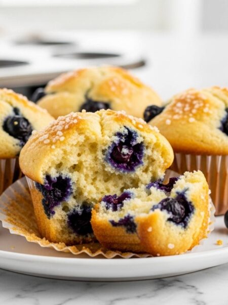 Lemon Blueberry Muffins Recipe