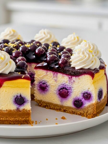 Lemon Cheesecake Blueberry Recipe