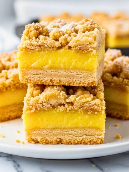Lemon Crumb Bars Recipe