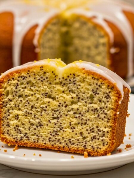 Lemon Poppy Seed Pound Cake Recipe