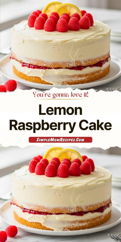 Lemon Raspberry Cake Recipe