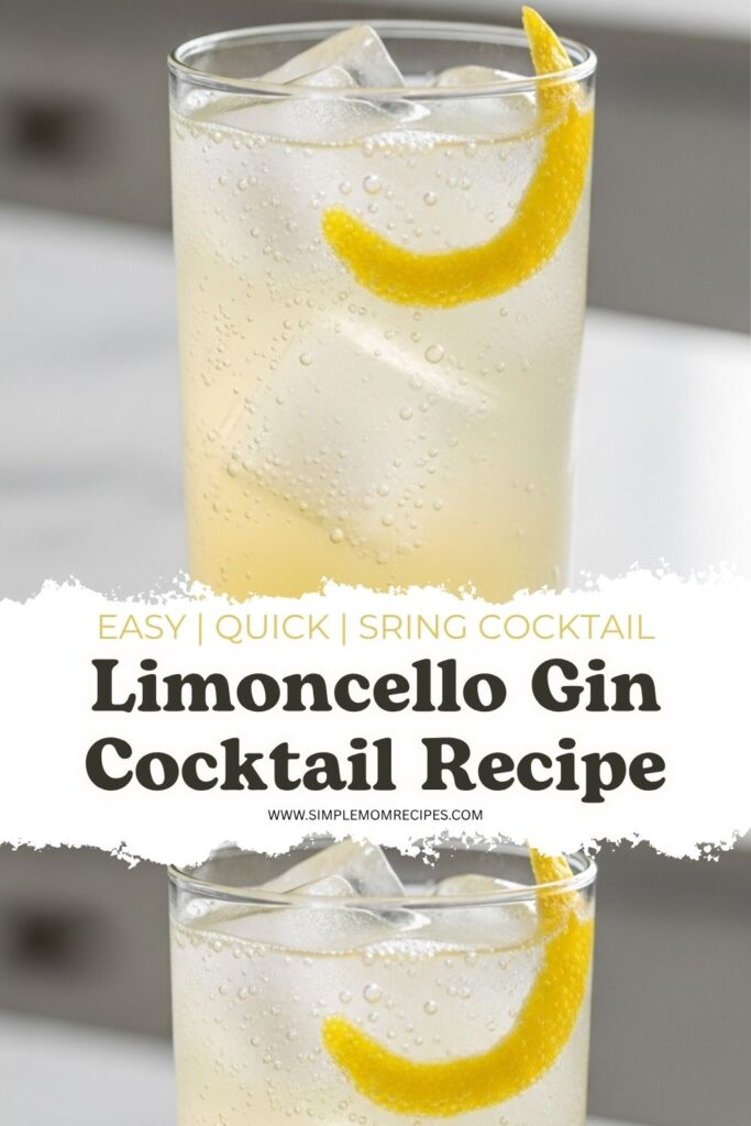 Limoncello Gin Cocktail Recipe