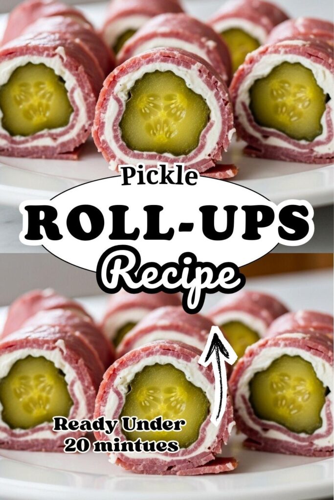 Pickle Roll Ups Recipe