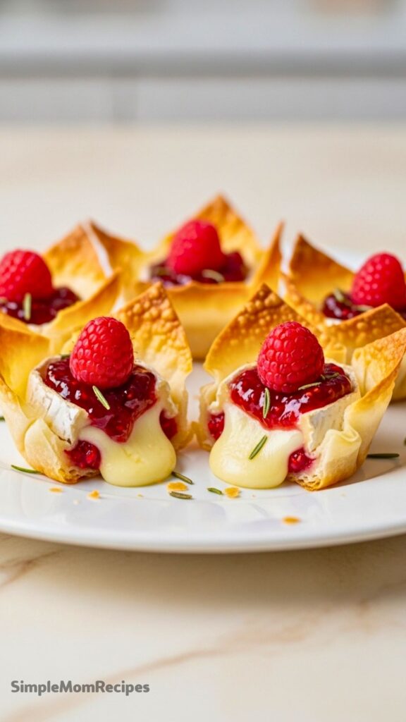 Raspberry Brie Bites Recipe