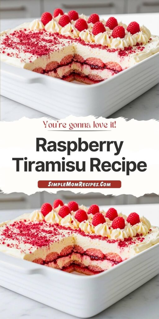 Raspberry Tiramisu Recipe