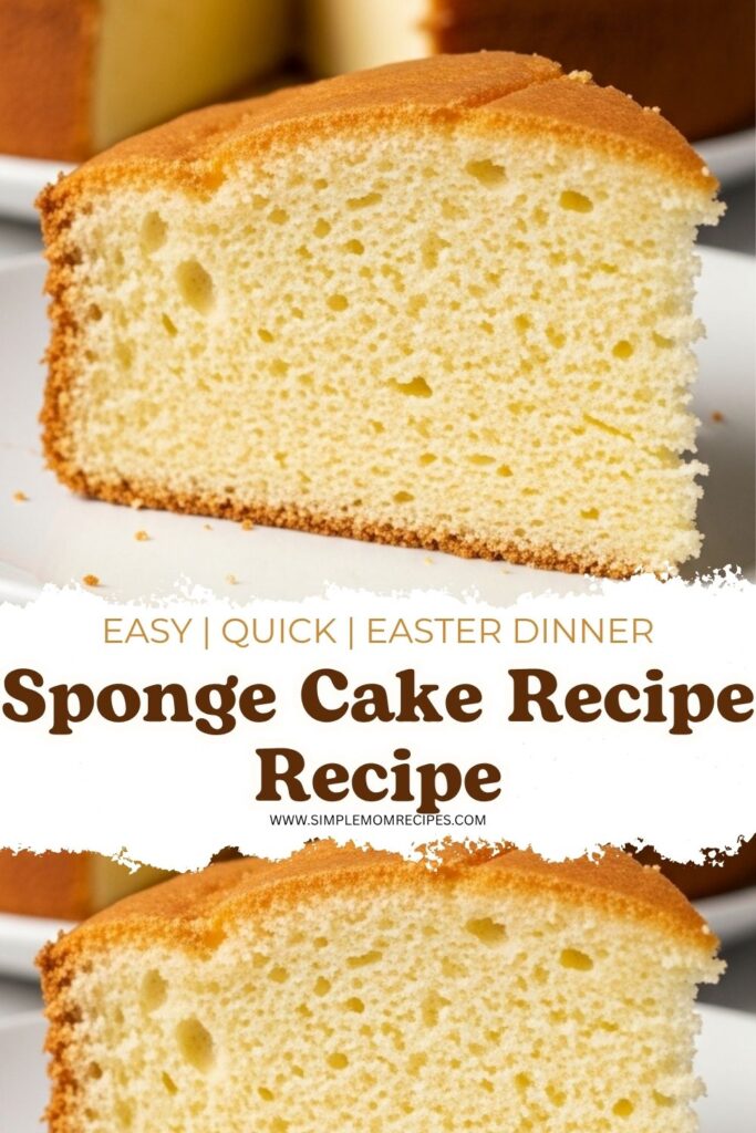 Sponge Cake Recipe Recipe