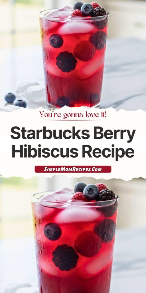Starbucks Berry Hibiscus Refresher Recipe