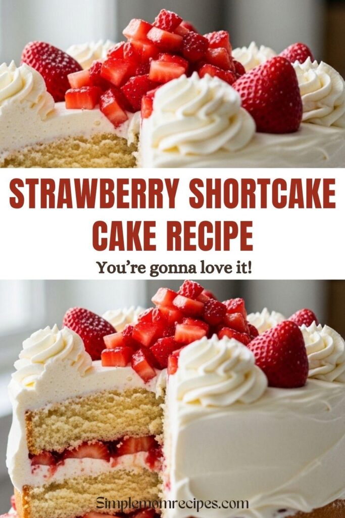 Strawberry Shortcake Cake Recipe