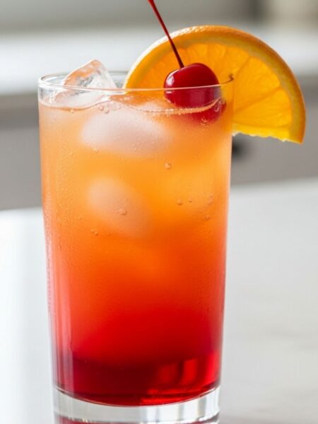 Tequila Sunrise Orange Mocktail Recipe