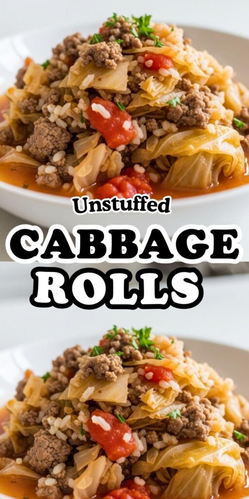 Unstuffed Cabbage Rolls Recipe