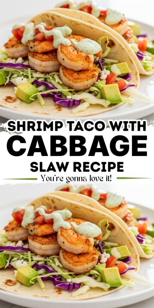Shrimp Taco with Cabbage Slaw Recipe