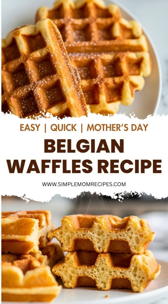 Belgian Waffles Recipe