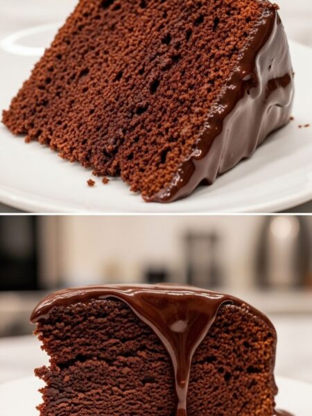 Chocolate Cake with Ganache Recipe