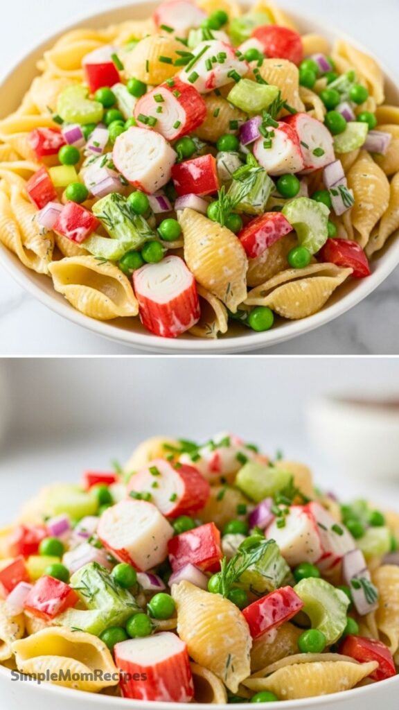 Crab Pasta Salad Recipe