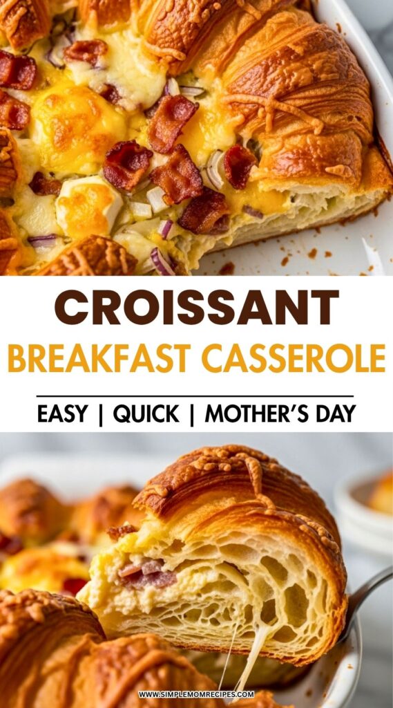 Croissant Breakfast Casserole Recipe