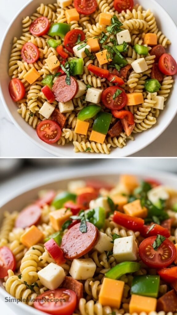 Easy Rotini Pasta Salad Recipe