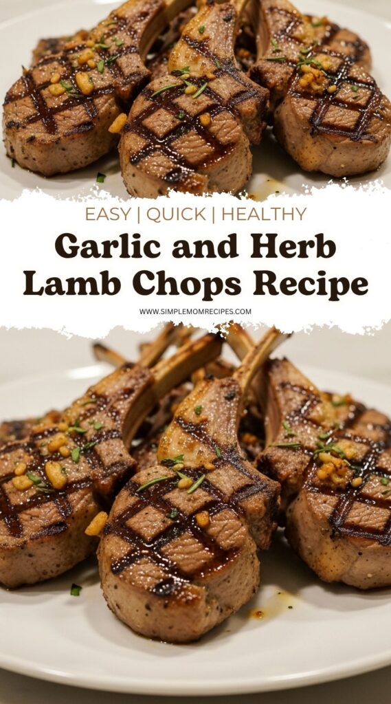 Garlic and Herb Lamb Chops Recipe