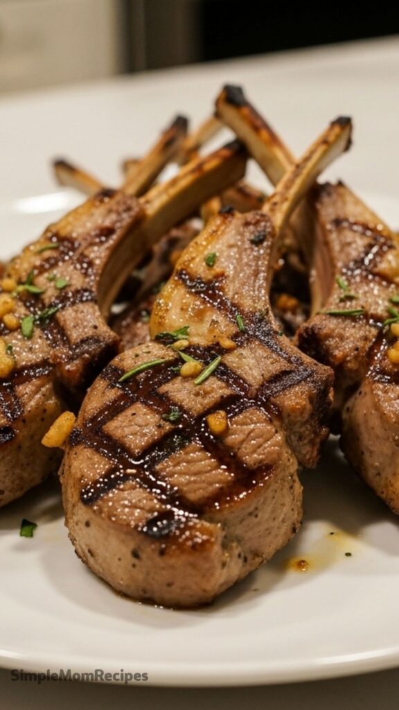 Garlic and Herb Lamb Chops Recipe