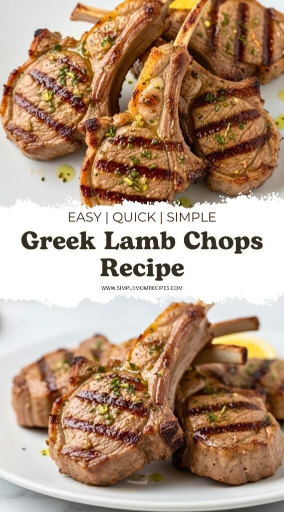 Greek Lamb Chops Recipe