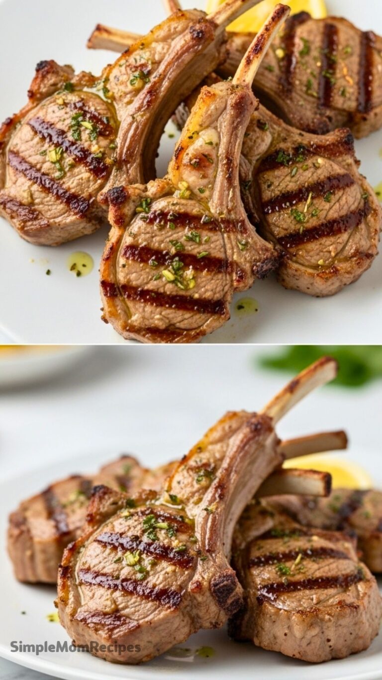 Greek Lamb Chops Recipe