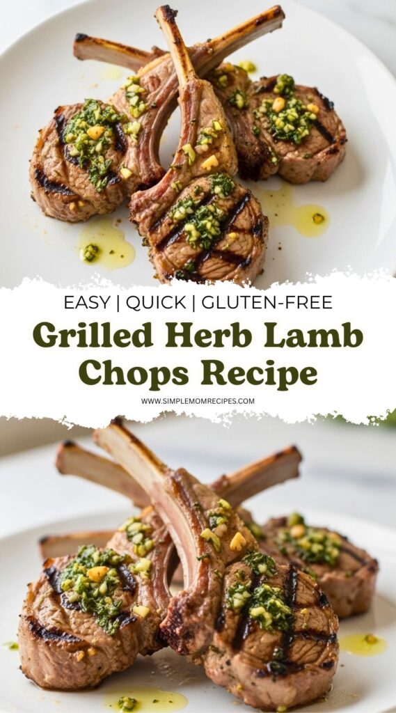 Grilled Herb Lamb Chops Recipe