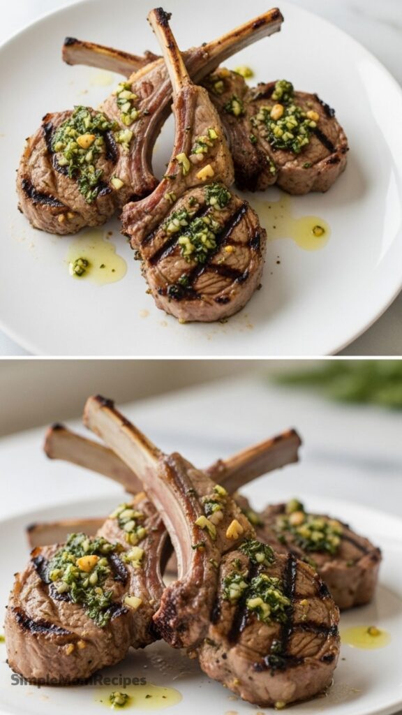 Grilled Herb Lamb Chops Recipe