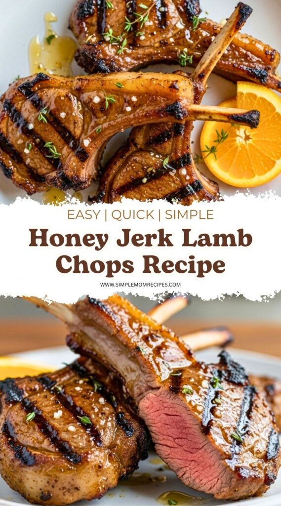 Honey Jerk Lamb Chops Recipe