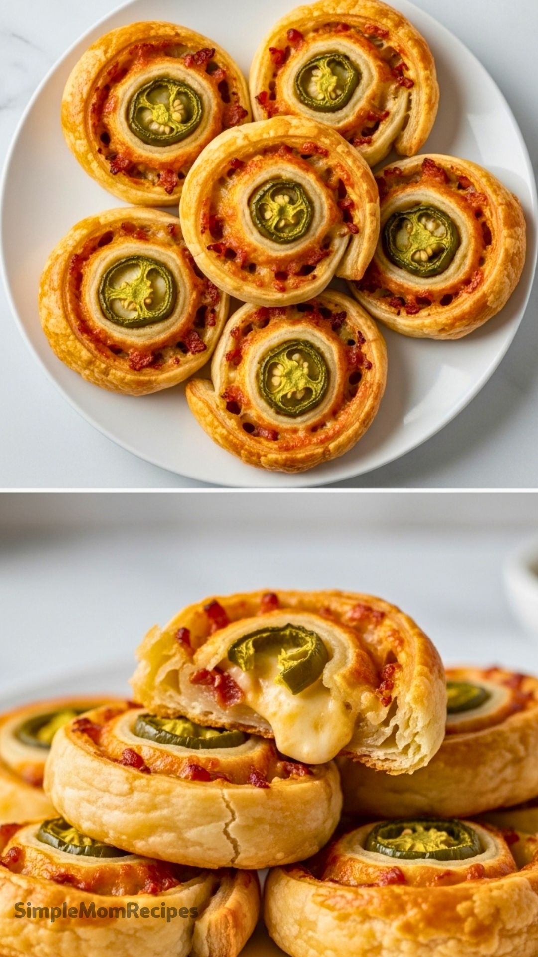 Jalapeno Popper Pinwheels Recipe