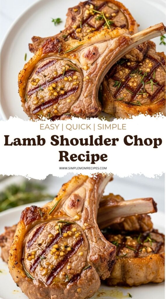 Lamb Shoulder Chop Recipe
