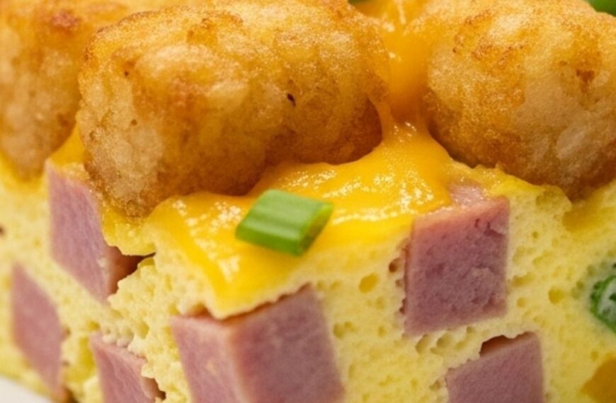 Leftover Breakfast Ham Casserole Recipe