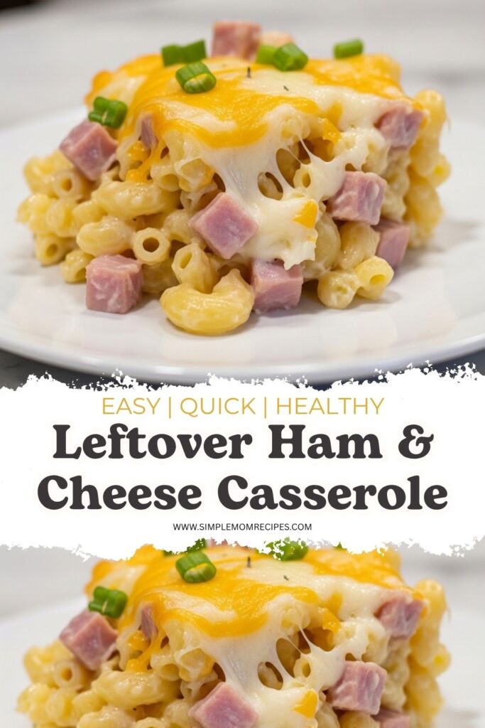 Leftover Ham & Cheese Casserole Recipe